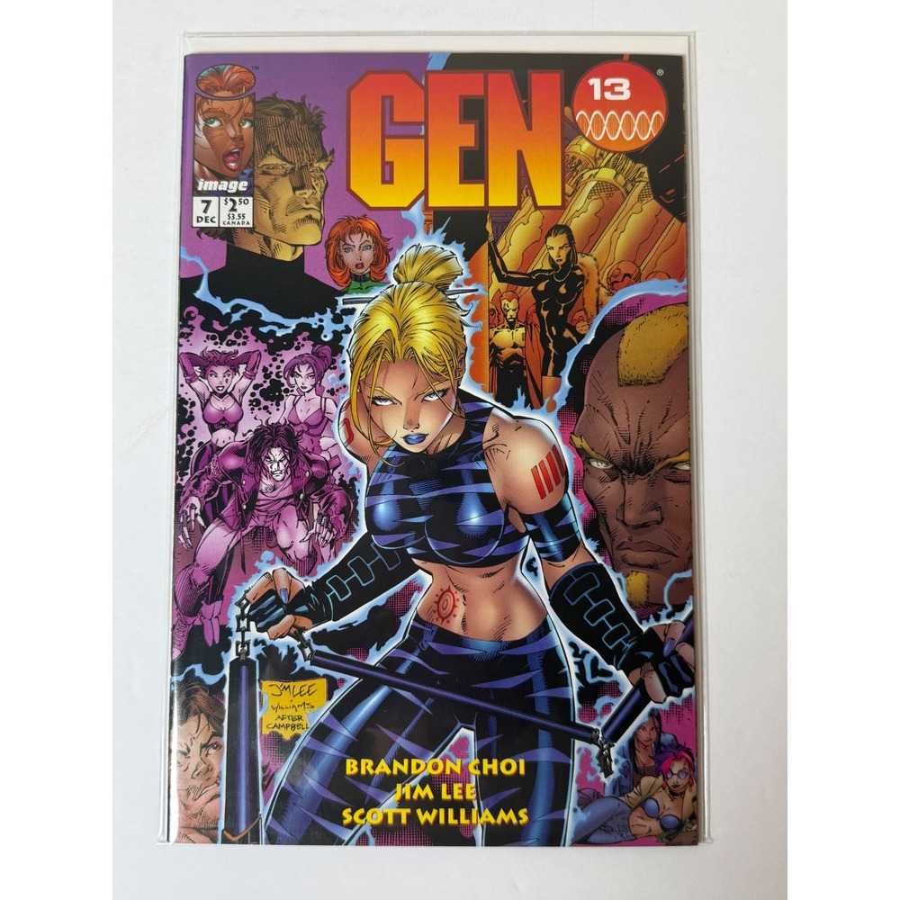 Gen 13 #7 Dec 1995 Image Comics J Scott Campbell‎ Jim Lee Modern Age Superhero